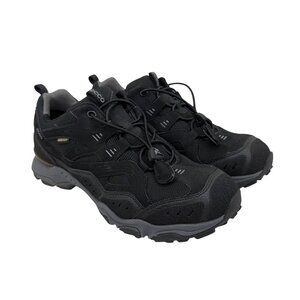 Ecco Receptor Technology GTX Black WP Sneakers Shoes Women size 40 US 9-9.5